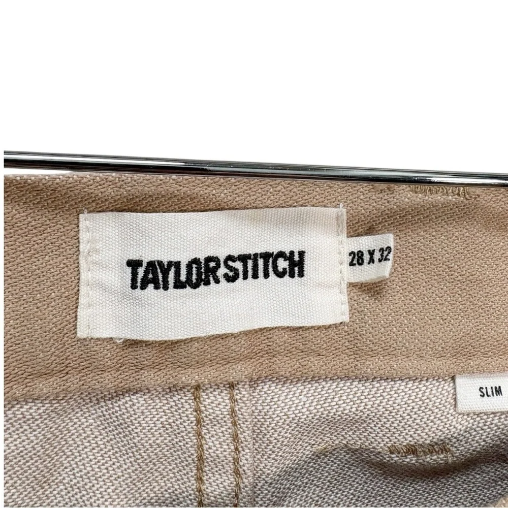 Taylor Stitch Slim Leg Jeans Size 28
